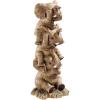 imageDesign Toscano NG33769 HearNo SeeNo SpeakNo Evil Stacked Elephants Collectible Statue SingleMediumTwin