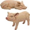 Design Toscano Piggy Garden Statue Porker, Multicolored 6.5″Wx15.5″Dx8.5″H(Set of 2)