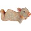Design Toscano Piggy Garden Statue Porker, Multicolored 6.5″Wx15.5″Dx8.5″H(Vogue the Lounging Pig)