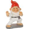 Design Toscano Pinecone Percy Woodland Gnome Statue, 31.5 Inch(Karate Kobi)