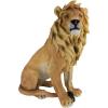 Design Toscano Prowling American Mountain Cougar Indoor/Outdoor Garden Statue, 22 Inches Wide, 5 Inches Deep, 8 Inches High, Handcast Polyresin, Full Color Finish(King of Beasts Lion)