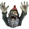 Design Toscano QL30757 Attack of The Dead Walking Zombie Apocalypse Graveyard Garden Gnome Statue, One Size, Full Color(Gnombie)