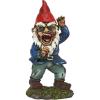 Design Toscano QL30757 Attack of The Dead Walking Zombie Apocalypse Graveyard Garden Gnome Statue, One Size, Full Color(The Dead Walking Zombie)