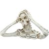 Design Toscano QM21463 The Creeper from The Grave Garden Statue Zombie Halloween Decoration, One Size, Multicolored(The Screaming Skeleton Statue – Medium)