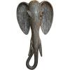 Design Toscano QS91812 Elephant Animal Mask of the Savannah Wall Decor Sculpture, Multicolored(Elephant)