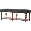 Design Toscano Sheraton Neoclassical Bench Collection Stool, Cherry(Bench)
