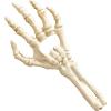 Design Toscano Skeleton Hand of Destiny Sculptural Bottle Opener, Single, Faux Bone Finish Twin
