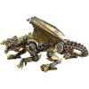 Design Toscano Steampunk Gothic Gear Dragon Statue, Bronze