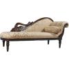 Design Toscano Swan Fabric Chaise Lounge