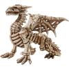 Design Toscano T-Rex Dinosaur Skull Fossil Statue on Museum Mount(Gothic Dragon Skeleton)