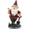 Design Toscano Tower of Three Gnomes and Frog Statue(Birdy and Spader)