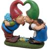 Design Toscano Tower of Three Gnomes and Frog Statue(Kiss and Tell Lover)