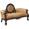 Design Toscano Victorian Cameo-Backed Settee, cherry