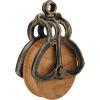 Design Toscano Vintage Cast Iron and Wood Wheel Farm Pulley: Medium(Medium)
