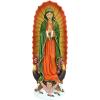 Design Toscano Virgin of Guadalupe Religious Garden Statue, 33 Inch, Large, Resin, Full Color Finish(Large)