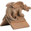 Design Toscano Lemont the Lovable Lounger Climbing Black Bear Roof Mount Outdoor Garden Statue, 34 Inch Long, Cast Stone Resin, Woodland Black Finish(Apex Rooftop Dragon)