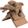 Design Toscano Lemont the Lovable Lounger Climbing Black Bear Roof Mount Outdoor Garden Statue, 34 Inch Long, Cast Stone Resin, Woodland Black Finish(Apex Rooftop Dragon)