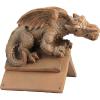 Design Toscano Lemont the Lovable Lounger Climbing Black Bear Roof Mount Outdoor Garden Statue, 34 Inch Long, Cast Stone Resin, Woodland Black Finish(Apex Rooftop Dragon)