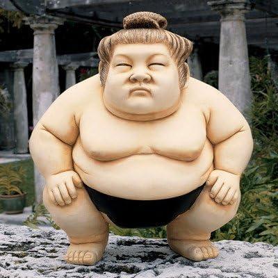 imageBasho the Sumo Wrestler Sculpture LargeLarge