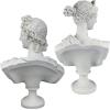 Design Toscano Apollo Belvedere Bust Statue, Single, White Twin(Diana and Apollo Set)