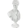 Design Toscano Apollo Belvedere Bust Statue, Single, White Twin(Diana of Versailles)