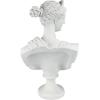 Design Toscano Apollo Belvedere Bust Statue, Single, White Twin(Diana of Versailles)