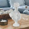 Design Toscano Apollo Belvedere Bust Statue, Single, White Twin(Diana of Versailles)