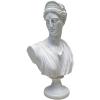 Design Toscano Apollo Belvedere Bust Statue, Single, White Twin(Diana of Versailles)