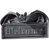 Design Toscano Welcome Sign – Vampire Bat Welcome Wall Sculpture – Bat Figure (CL6358)(Single)