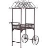 Design Toscano Jardin a la Francaise Flower Pushcart