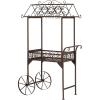 Design Toscano Jardin a la Francaise Flower Pushcart