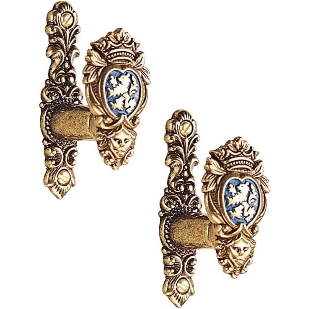 imageDesign Toscano AR2223 Royal Lion Sword Hanger Set of twofull color
