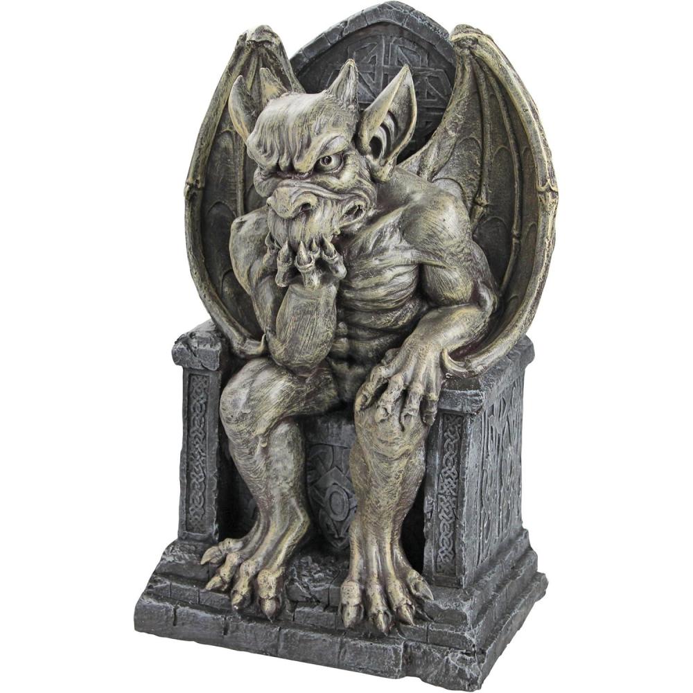 imageDesign Toscano Hemlocks Gargoyle Throne Statue LargeLarge