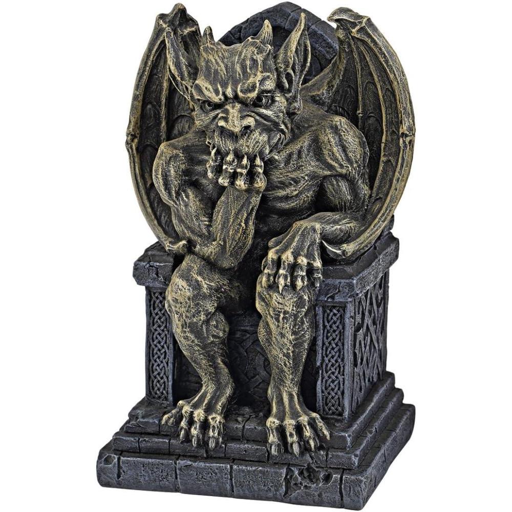 imageDesign Toscano Hemlocks Gargoyle Throne Statue LargeSmall