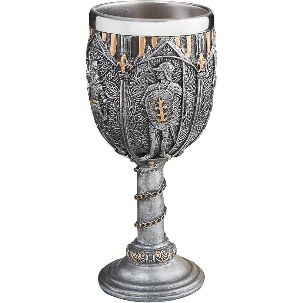 imageDesign Toscano Toast of the Zombie Sculptural GobletLegion of the Kings Knights Royal Gothic