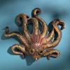 Design Toscano Steampunk Octopod Wall Sculpture, Full Color, 12.00″ x 4.00″(Steampunk Octopod)