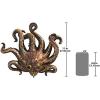 Design Toscano Steampunk Octopod Wall Sculpture, Full Color, 12.00″ x 4.00″(Steampunk Octopod)