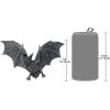Design Toscano The Vampire Bats of Castle Barbarosa Wall Sculptures – Set of 2(Set of 2)