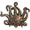 Design Toscano Steampunk Octopod Wall Sculpture, Full Color, 12.00″ x 4.00″(Steampunk Octopod)