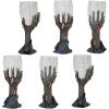 Design Toscano Toast of the Zombie Sculptural Goblet(Set of 6)