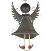 Design Toscano Holiday Helper Metal Angel Statue Collection: Blanche(Blance)