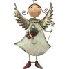 Design Toscano Holiday Helper Metal Angel Statue Collection: Blanche(Clara)