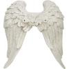 Design Toscano EU20780 Heavenly Guardian Angel Wings Wall Sculpture,Antique Stone