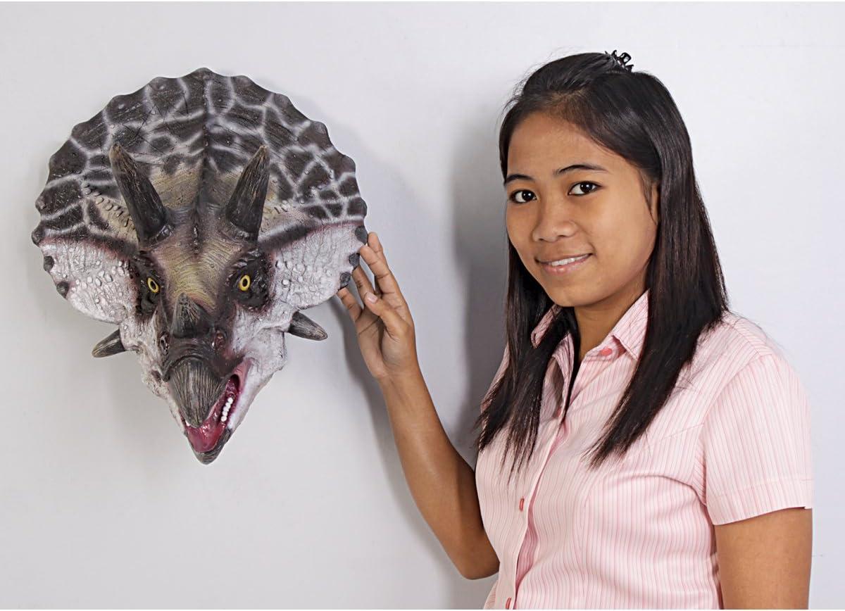 imageDesign Toscano Velociraptor Scaled Dinosaur StatueFull Color