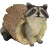 Design Toscano Bandit the Raccoon Indoor/Outdoor Garden Animal Statue, 10 Inch Long, Cast Stone Resin, Full Color Finish(Bandit  the Raccoon)