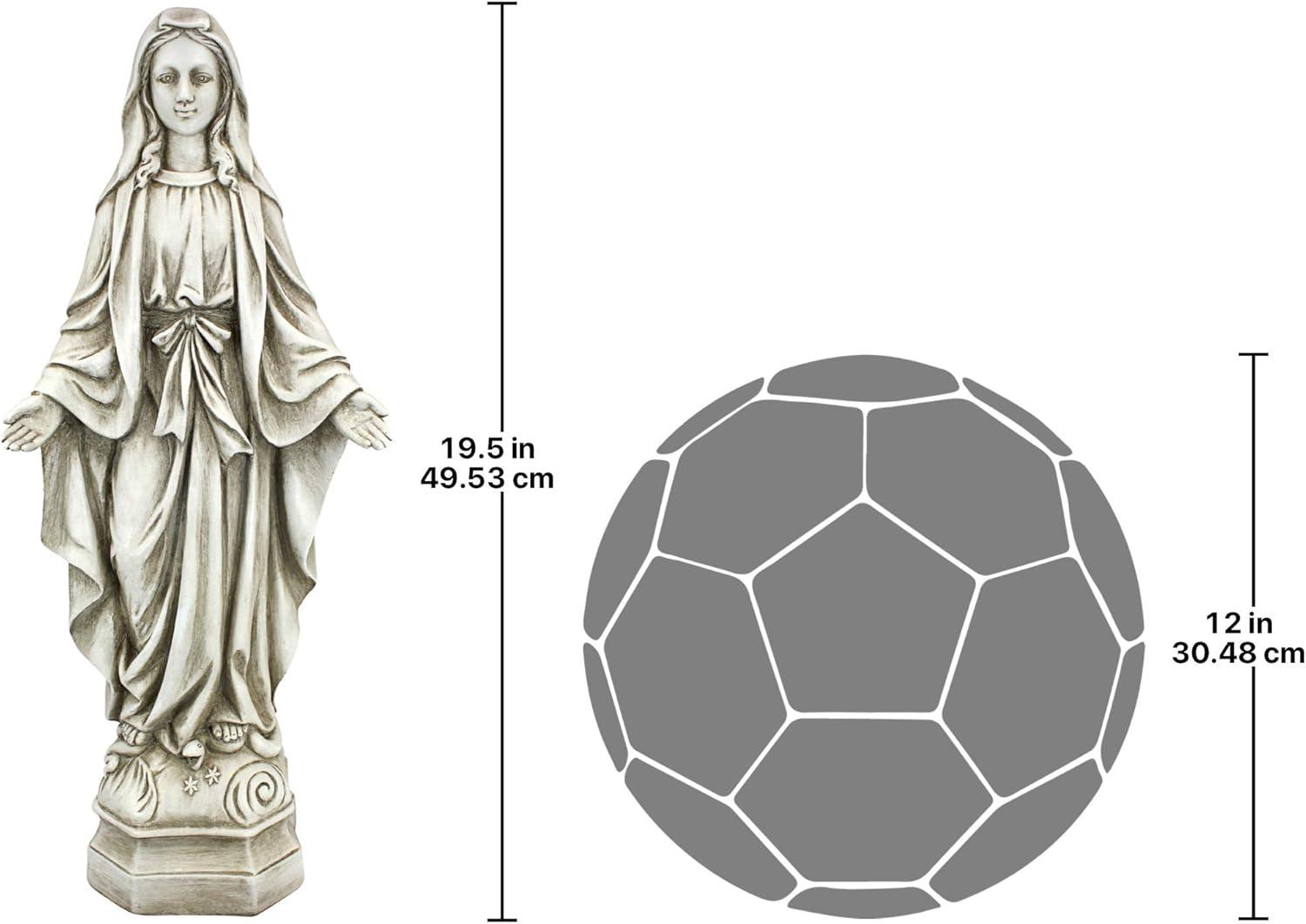 imageDesign Toscano Madonna of Notre Dame Garden Statue Medium