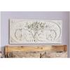 Design Toscano Le Bouquet Grand Sculptural Wall Frieze in Antique Stone