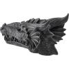 Design Toscano Stryker the Smoking Dragon Sculptural Incense Box