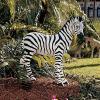 Design Toscano Zora the Zebra Outdoor Garden Statue, 22 Inch, Polyresin, Full Color(Zairen)