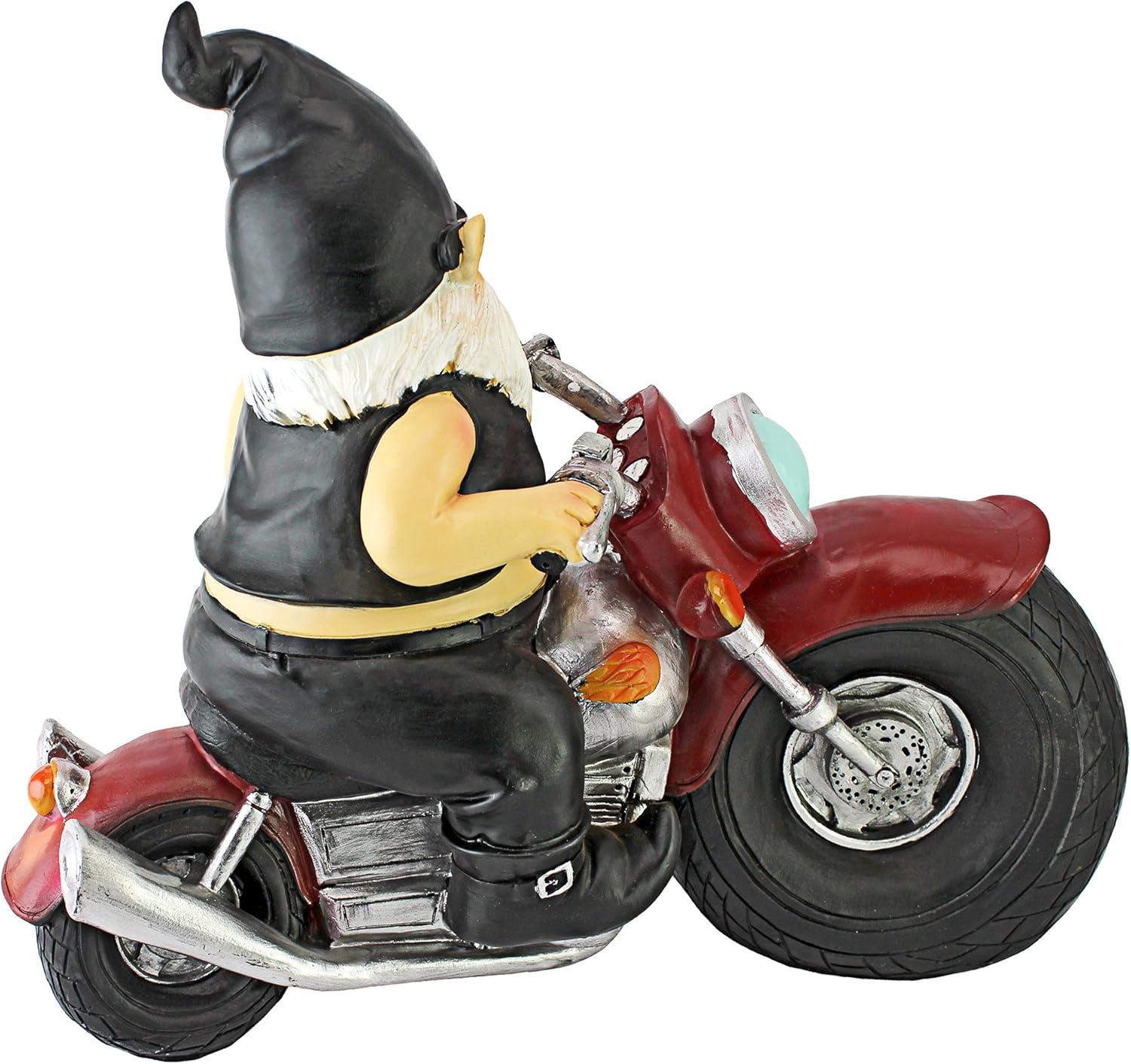 imageDesign Toscano Axle Grease the Biker Gnome Statue